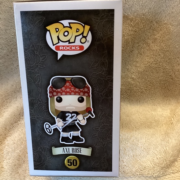Funko Pop Axl Rose Guns N Roses 50 Vinyl Figure - Picture 4 of 6